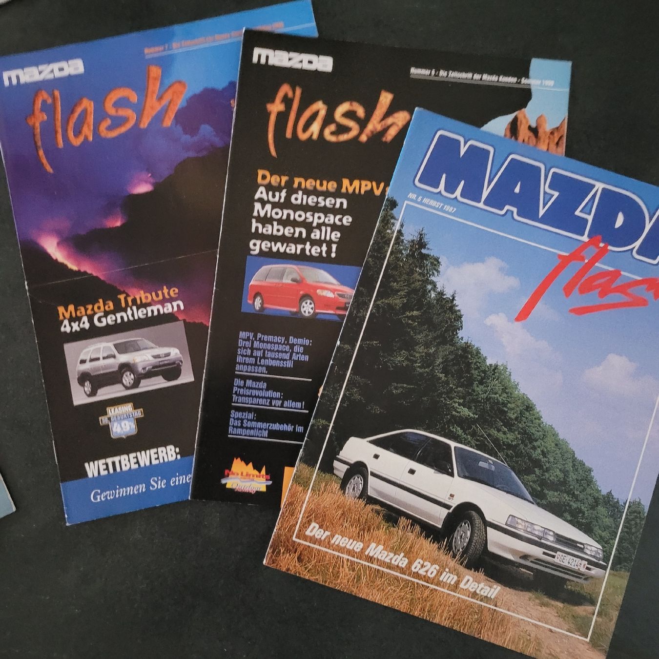 Mazda Documenti: Prospekte Mazda Konvolut 9 Stück – Usato da Schwarzenburg venduto da modelCARama 6