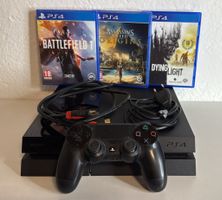 Sony PlayStation 4 500GB – FW 10.50 + Controller + 3 Spiele