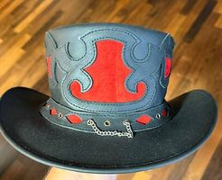 Gothic Steampunk Lederzylinder 