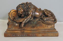 Löwendenkmal Luzern, Löwen Figur