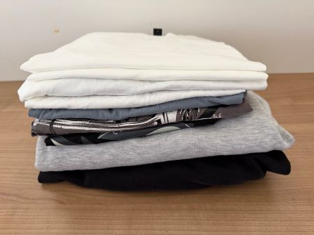 Kleiderpaket 7 T-Shirt 2 Pullover M bis XL