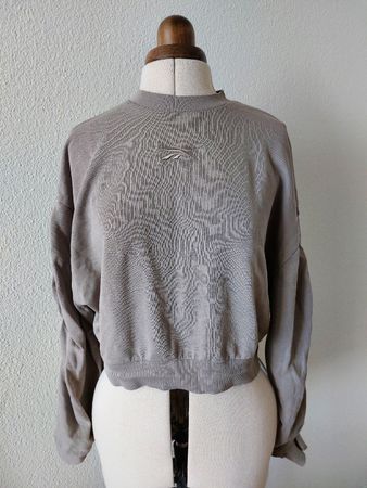 Reebok Damen Pullover, Crop, Gr. S/M Sweater