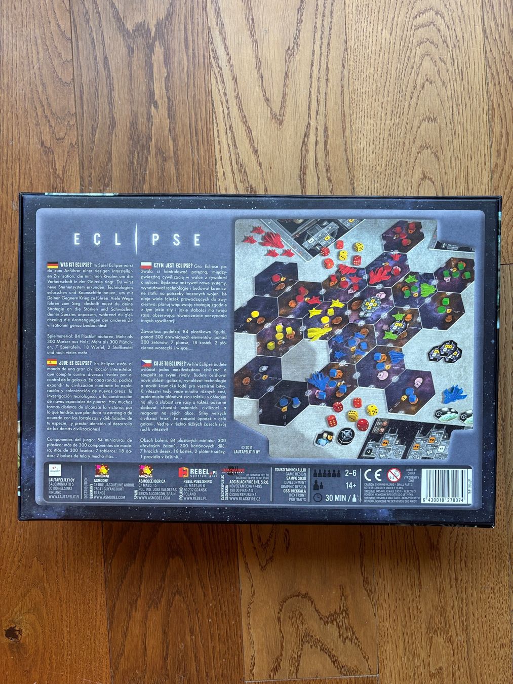 Spiele: Eclipse: New Dawn for the Galaxy (De) – Gebraucht aus Zürich von bjr_xfc7 1