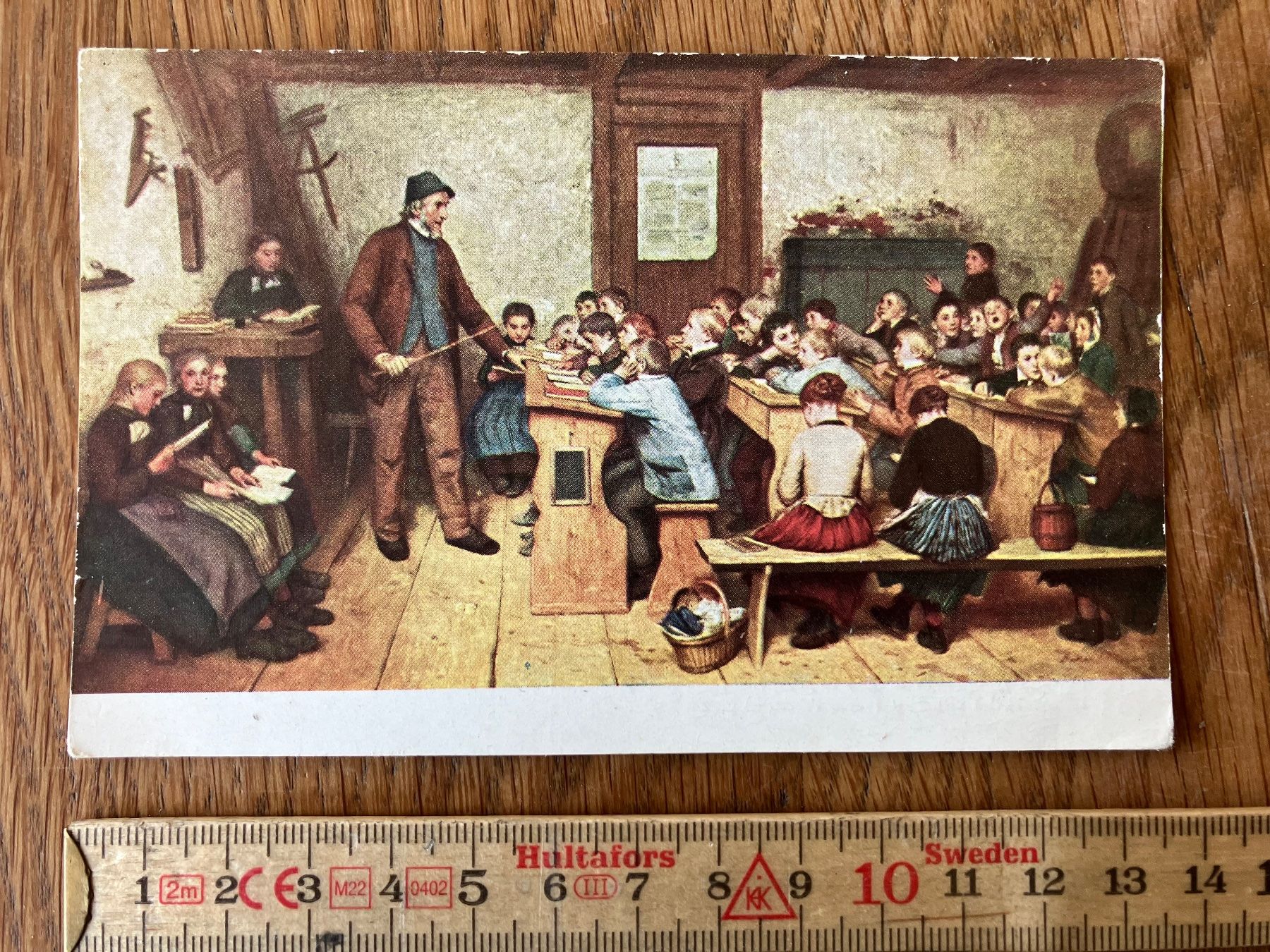 Cartes postales: Ansichtskarte Albert Anker "Die alte Landschule" PRO JUVE... – D'occasion à Waldstatt par breitaxt
