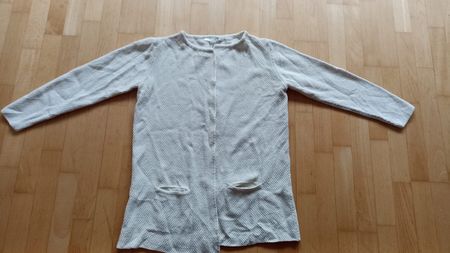 weisser Blazer / Cardigan, SibinLinnebjerg, 50% Merino