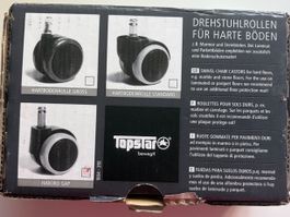 Drehstuhlrollen für harte Böden