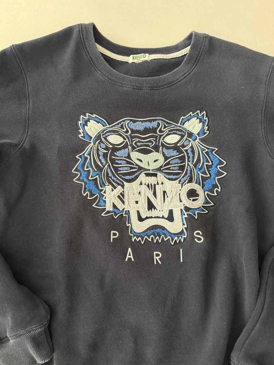 Kenzo Maglioni & Felpe: Kenzo Paris Pullover, Gr. M, navy – Usato da Baar venduto da sandybac 2