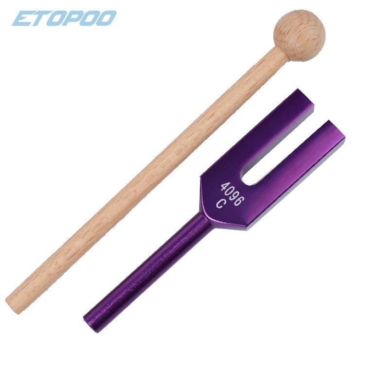 Dispositivi per massaggi: Violette Stimmgabel 4096 Hz Hochfrequenzenergie - Diapason – Nuovo e nell'imballaggio originale da Bremblens venduto da LOVA-MUSICA-SHOP 2