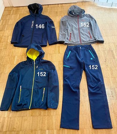 Softshelljacken & -hose Gr 146 & 152 - 46 Nord & Northville