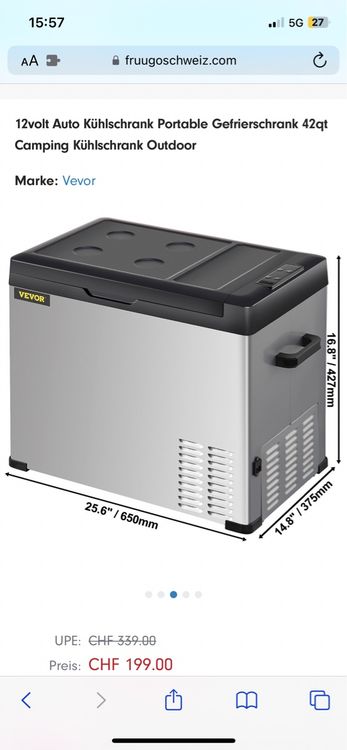 Kuhlbox Auto 50 Liter