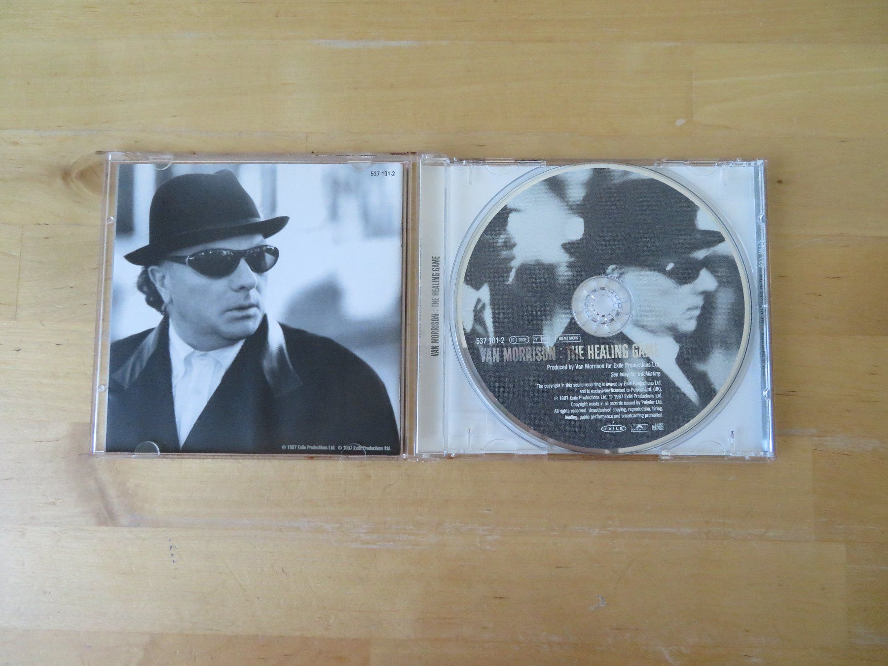 CD: VAN MORRISON "The Healing Game" – Usato da zürich venduto da Goldimmund 1
