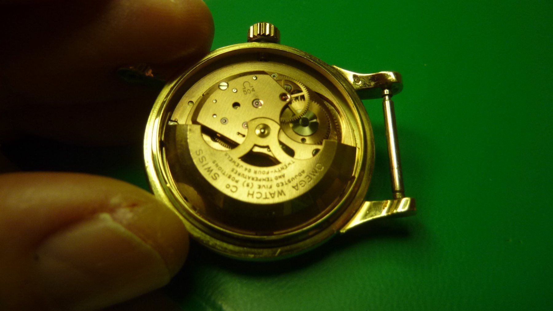 Omega Orologi: omega constellation vintage gold 14 k – Usato da Ittigen venduto da sebolino 5