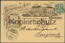 BE Koppigen - Litho - Tabak - Burgdorf BE