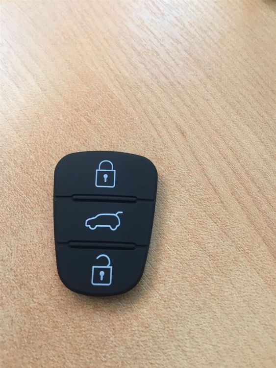 2x 3Tasten Ricambio Chiave Tastiera Gomma Per Hyundai & Kia I10 - Foto 6