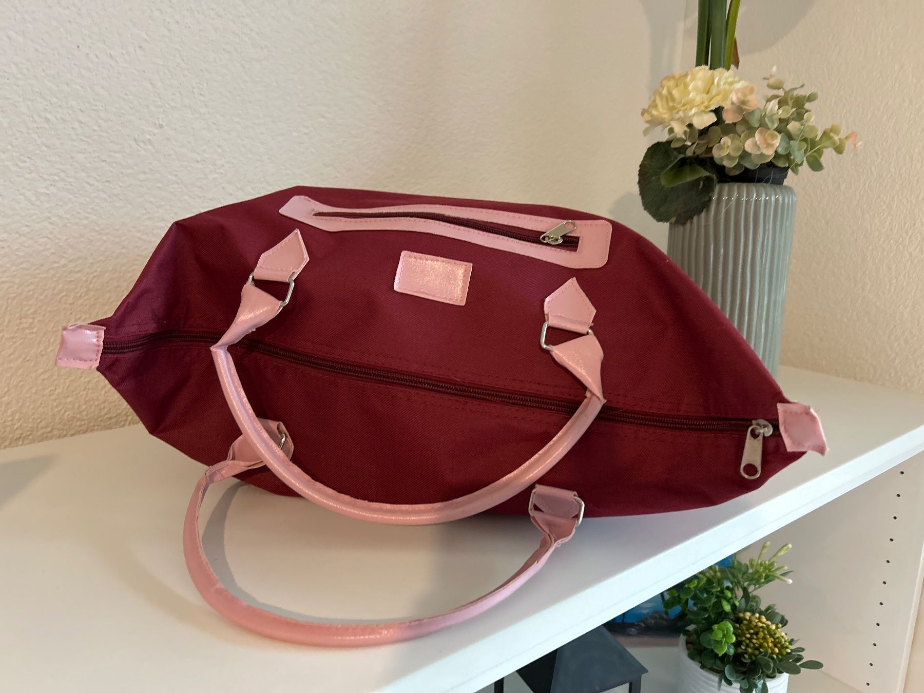 Borse da donna: Shopper in Bordeaux-Rot – Usato da Brunnen venduto da Nala2929 4