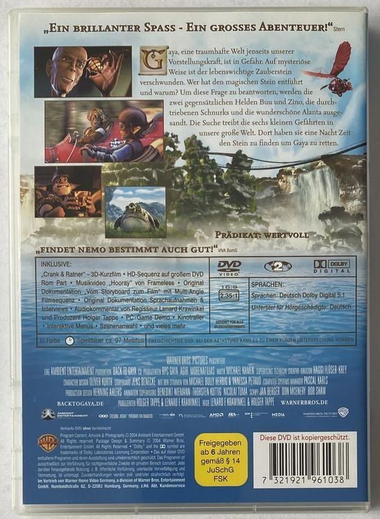 Tous les DVDs: Back to Gaya – D'occasion à Flums par Asquillo 1