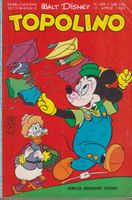 Italian edition Disney TOPOLINO # 489 apr 11 1965 vintage Mi