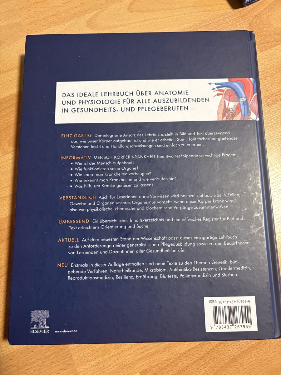 Libri: Mensch Körper Krankheit – Usato da Obergerlafingen venduto da nad_lj9c 1