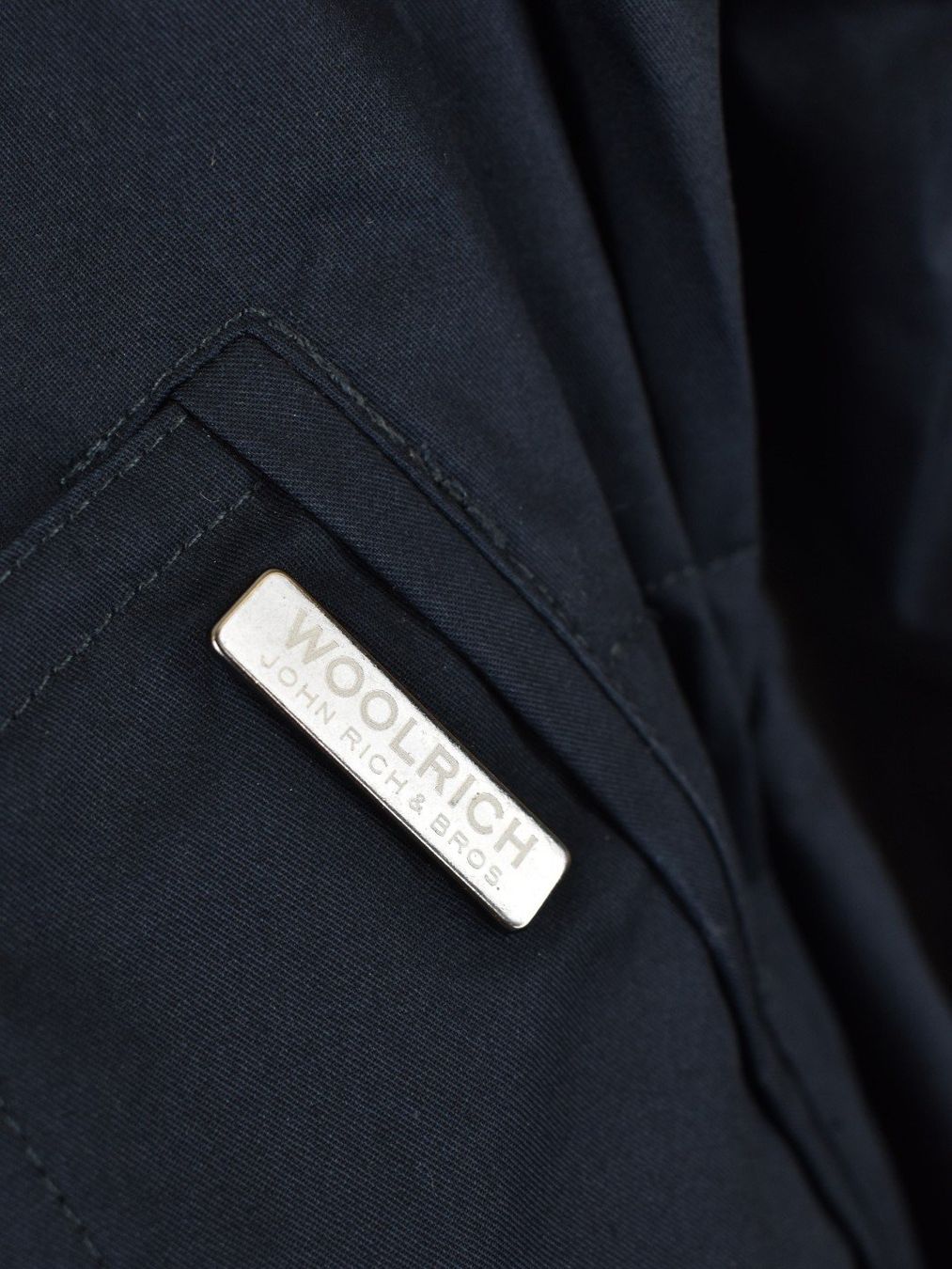 Woolrich Mäntel: Woolrich Parka / Trenchcoat, blau, Gr.S – Gebraucht aus Nürensdorf von 2ND_STORY 4
