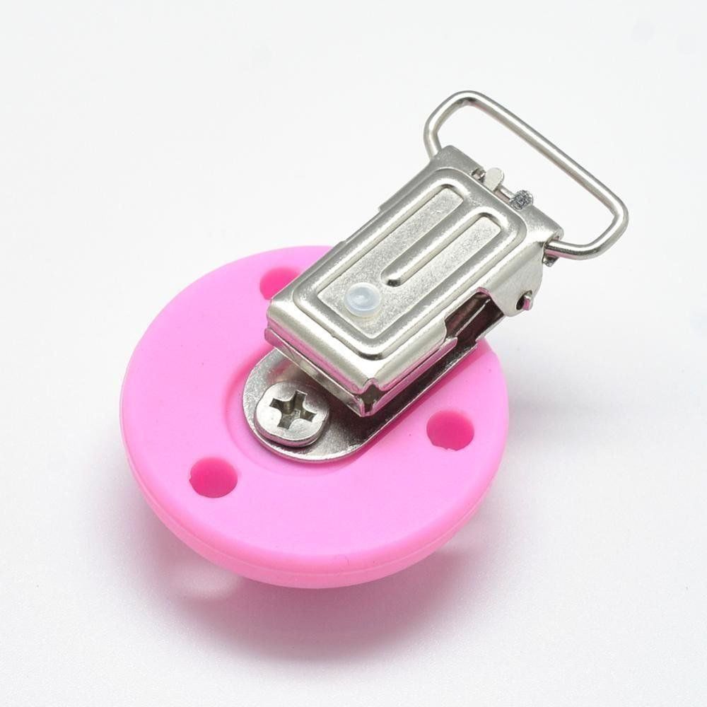 Succhiotti & catenelle porta ciuccio: Schnuller Clip Silikon Warmrosa – Nuovo (secondo la descrizione) da Rüegsau venduto da Tausendfreund 1
