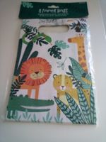 8 Papiertaschen Dschungel Tiere 8 Stk neu