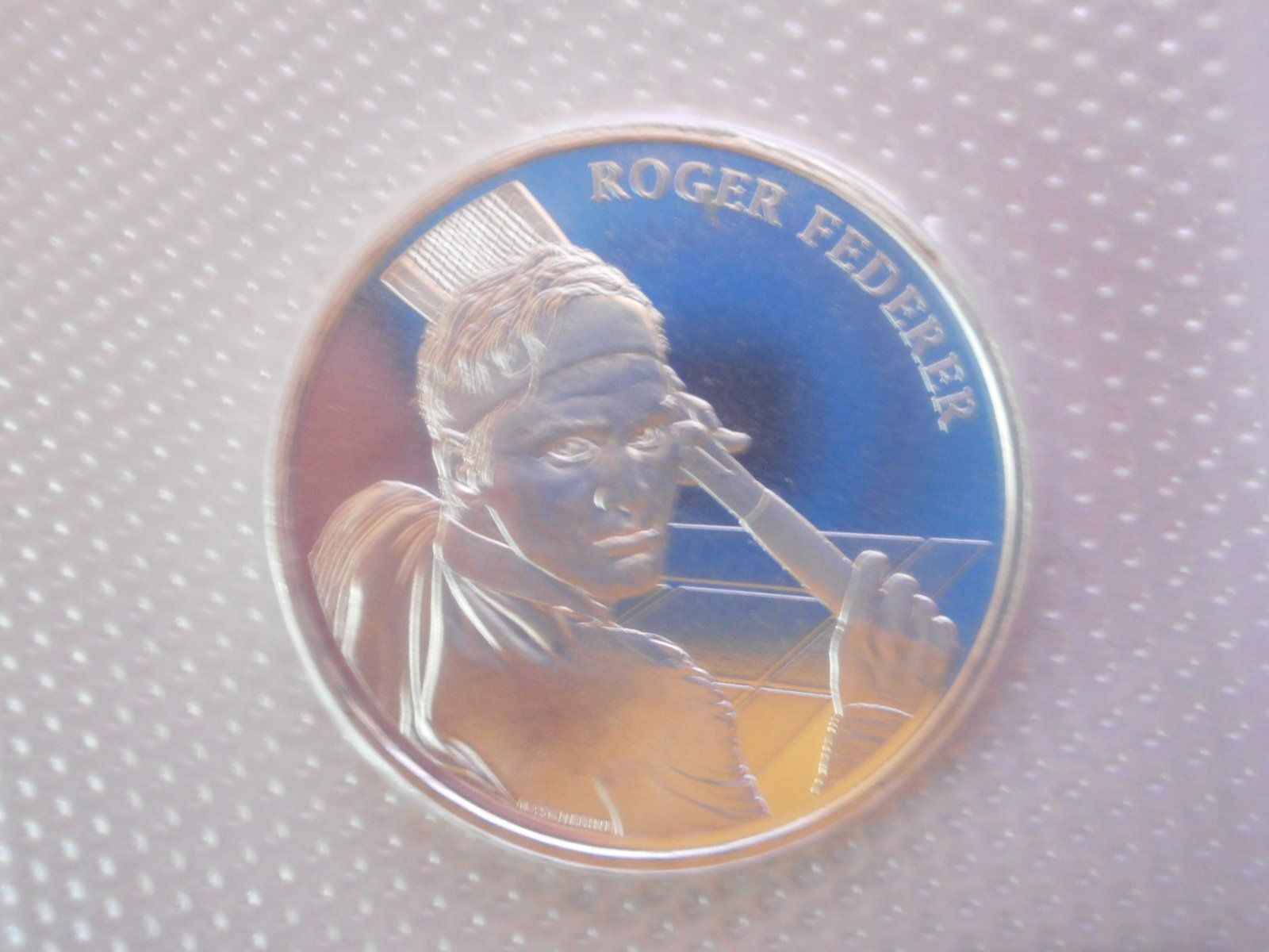 Tutti le monete: 20 Fr. 2020  silber  Roger Federer unz/stgl – Nuovo e nell'imballaggio originale da Kriegstetten venduto da pizlad2010 1