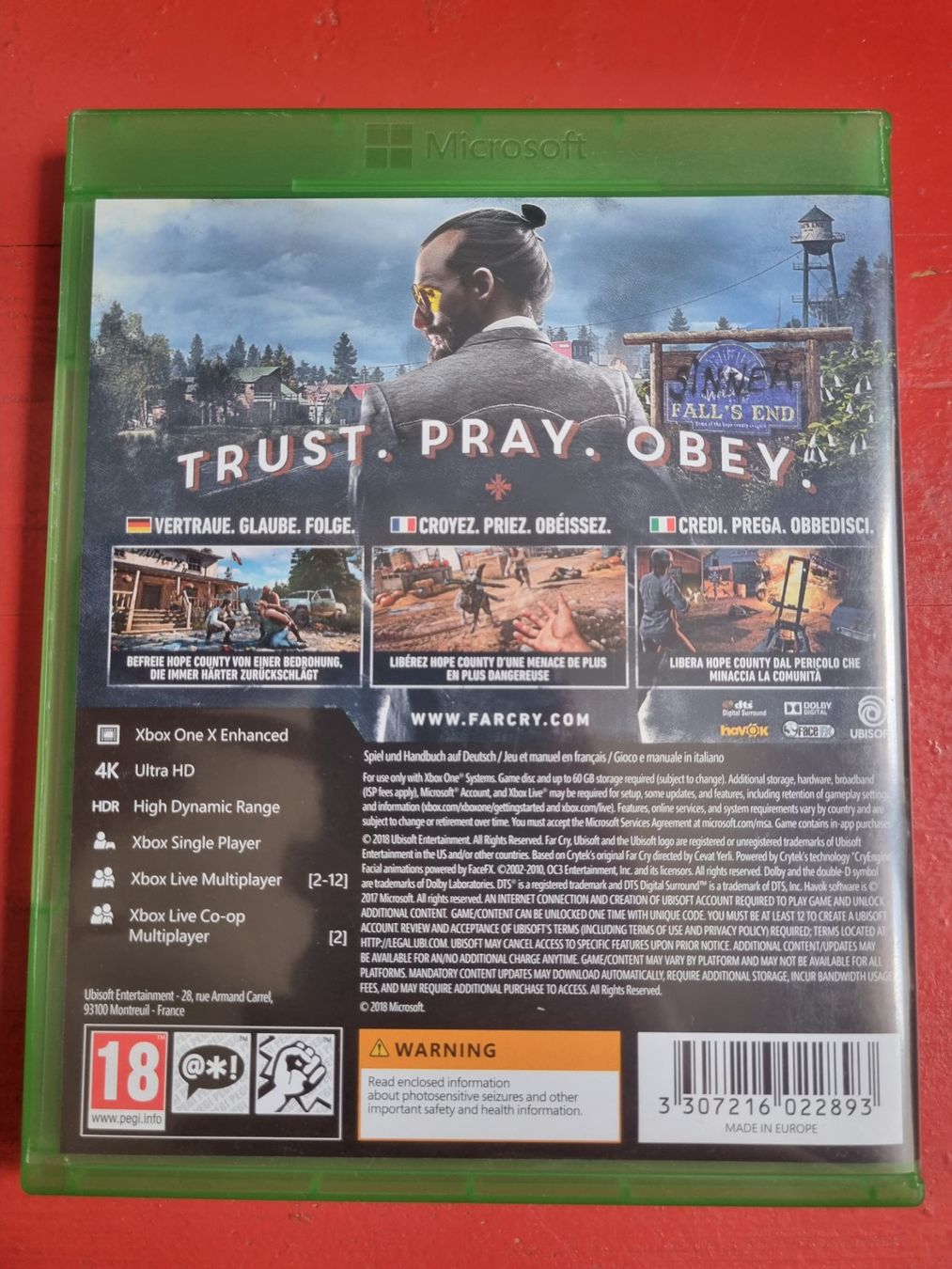 Microsoft Giochi: Far Cry 5 per Xbox One – Usato da Pollegio venduto da Isaiaaaa96 1