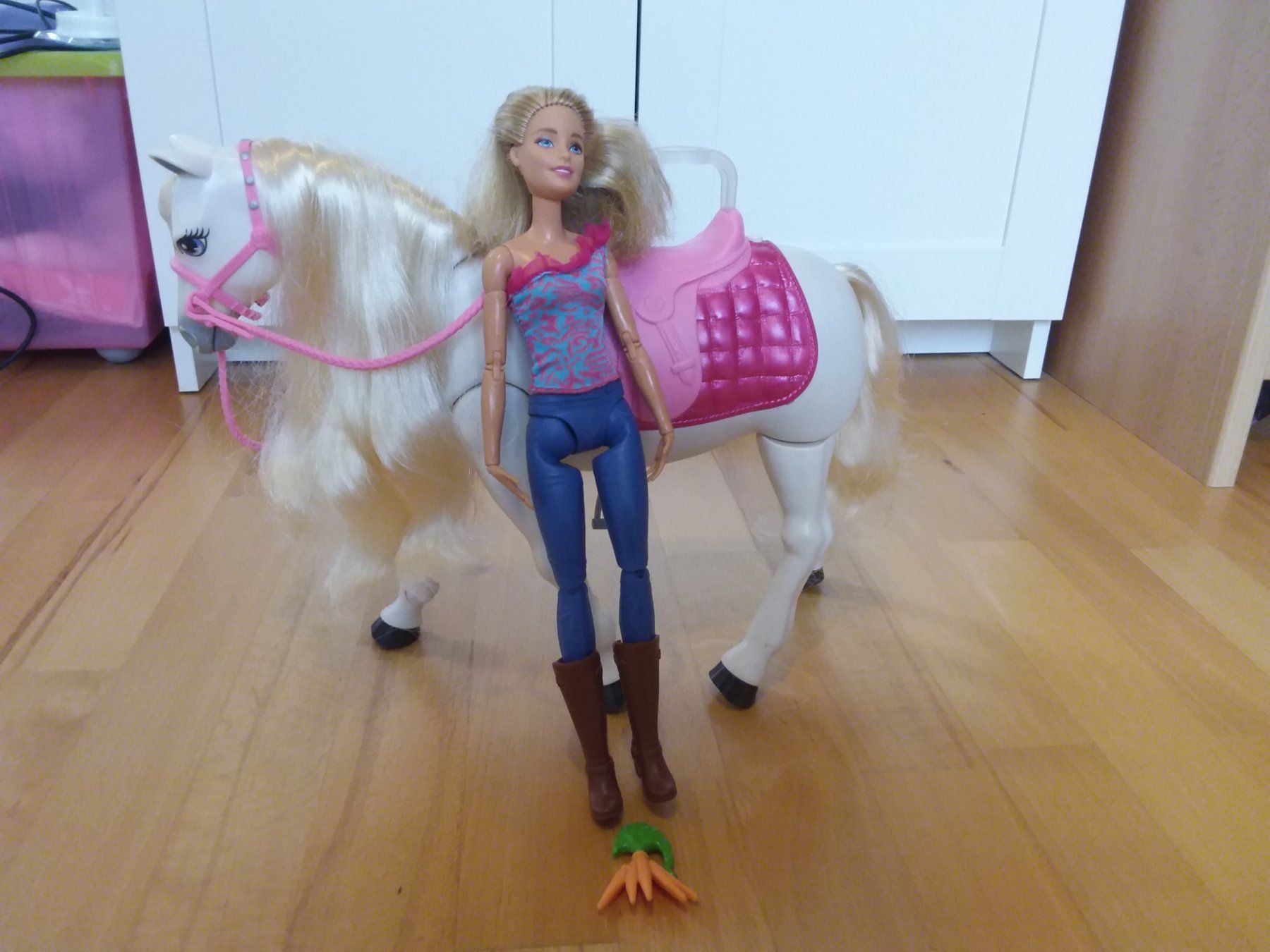 Puppen: Barbie Traumpferd und Puppe – Gebraucht aus Widen von Cariff 1