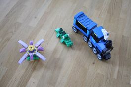 Lego Zug, Krokodil & Pflanze