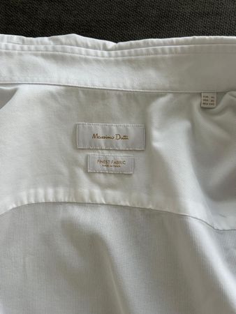 Massimo Dutti Hemd, weiss, Grösse XL – Top Zustand! ⭐️