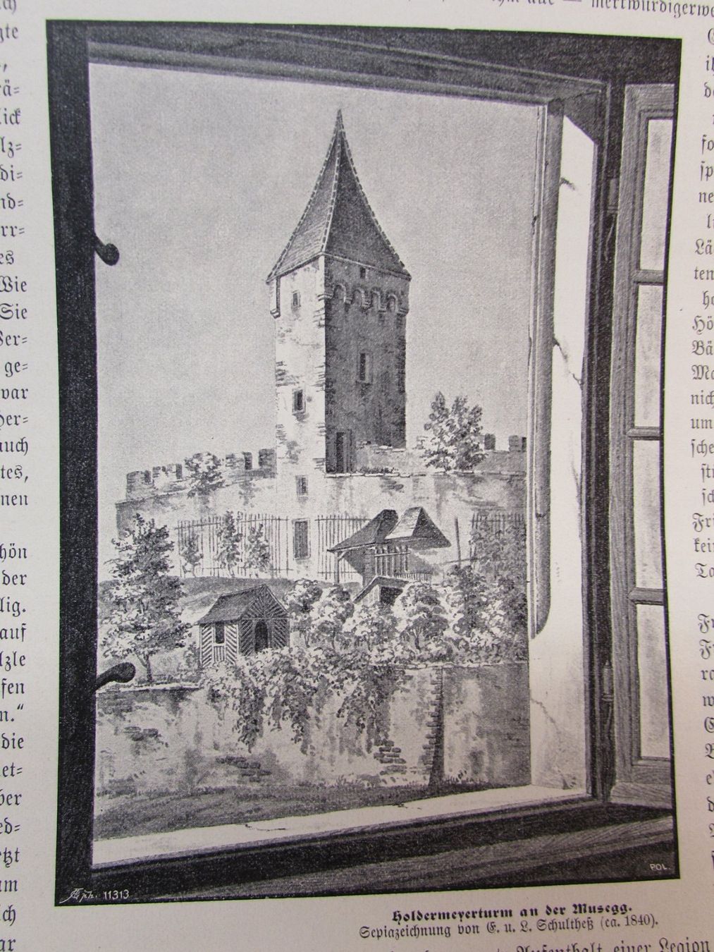 Grafica & Litografie: Luzern,Kloster,Burgen, 1900 – Usato da Walchwil venduto da Shells1 3