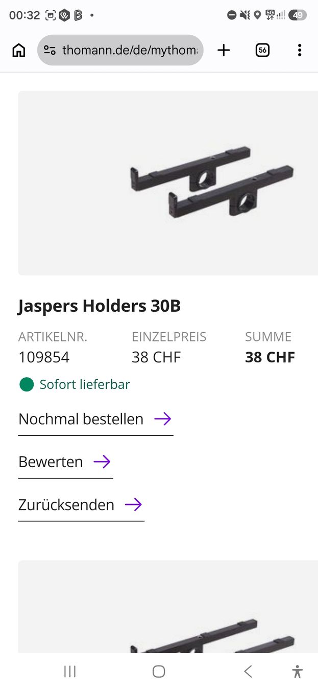 Autres accessoires: Jaspers Rack – Neuf (Voir description) à Steinhausen par Dsandro 4