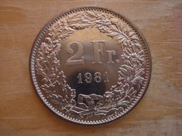 (C1) 2 Franken 1981 STGL