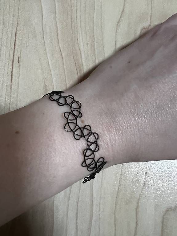 Bracciali & Braccialetti: Armband (stretch), schwarz – Usato da Zürich venduto da nic_l9gv 1