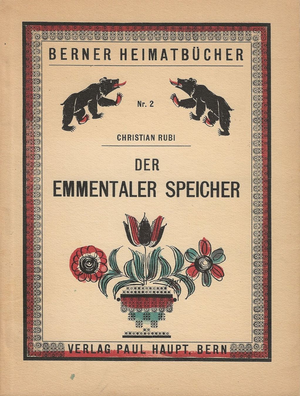 Libri: Der Emmentaler Speicher – Usato da Bern venduto da Grindelwaldaus