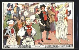 Vevey, Fete des Vignerons 1905, Les gens