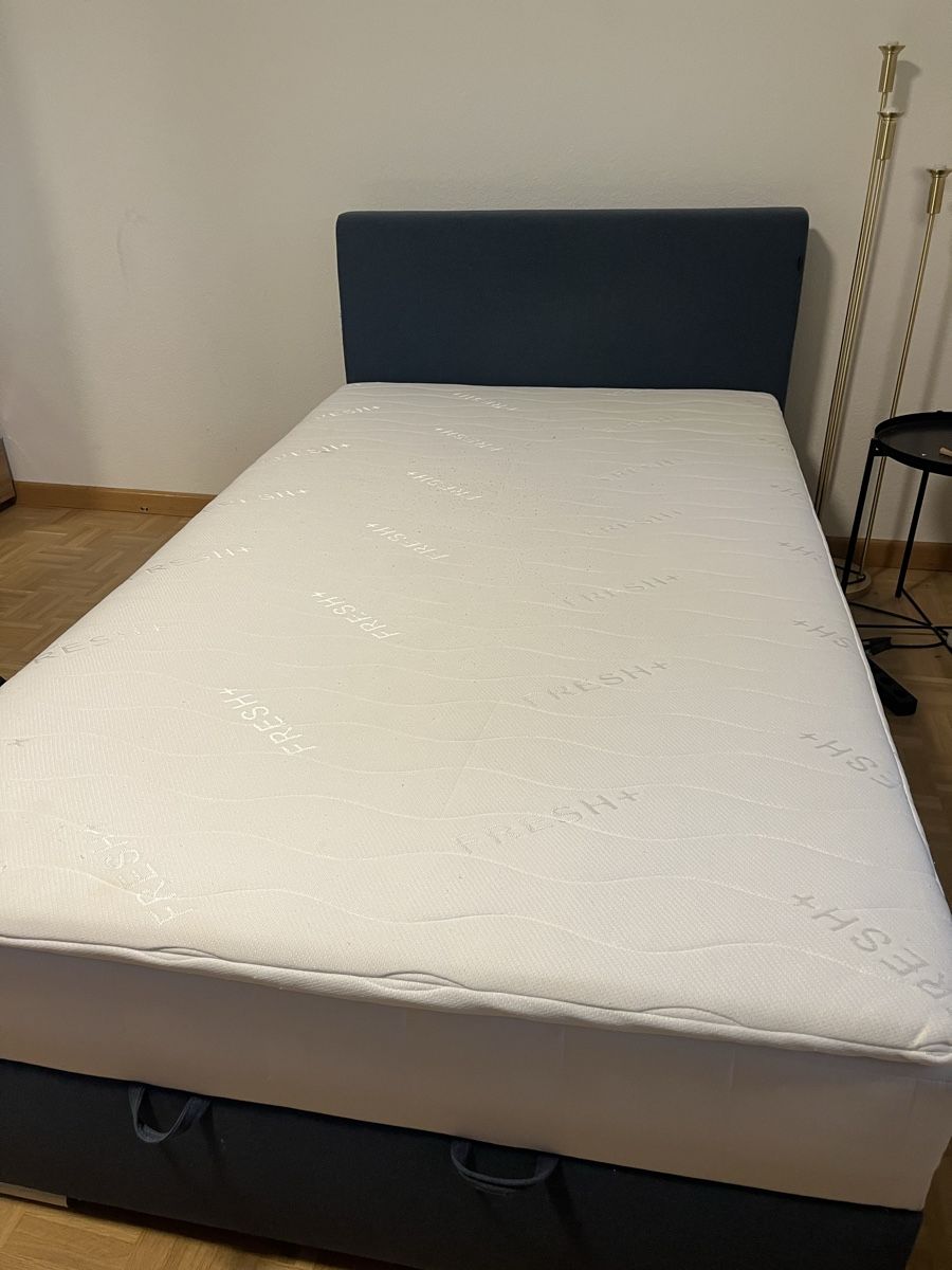 Betten: Box spring Bett 120x200 – Gebraucht aus Binningen von Inga22 3