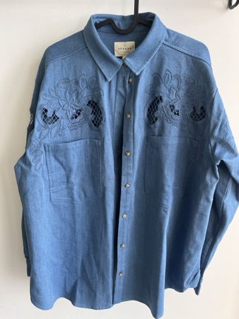 Sézane Bluse Naora – Grösse 42 – Neu mit Etikett 