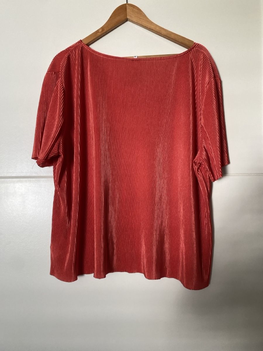 Top: Damen Bluse Koralle Grösse L Chicoree  – Usato da Alpnach Dorf venduto da melbb 2