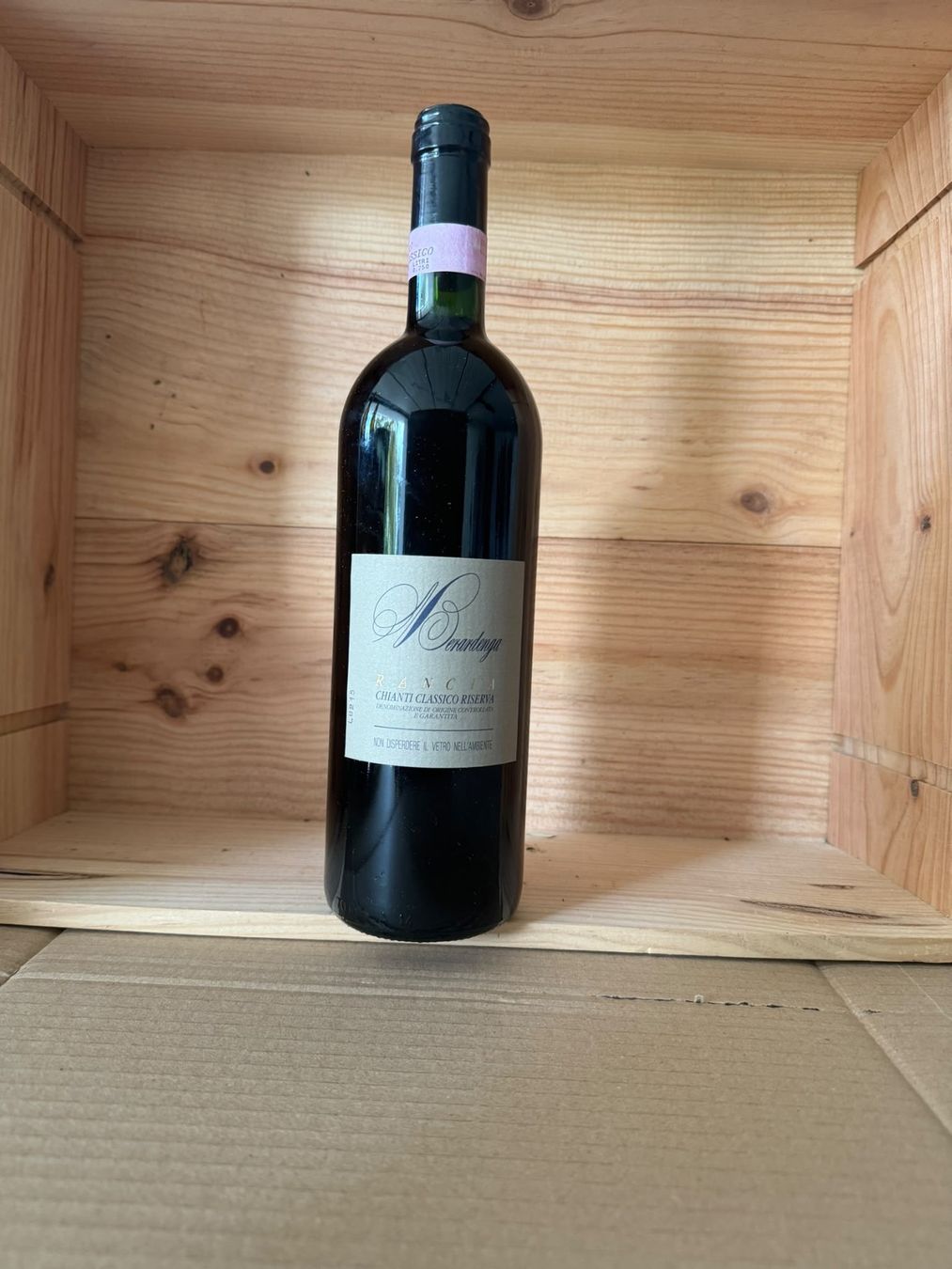 Wein: 1 Fl. Chisnti Berardenga 1995 – Gebraucht aus Dietikon von Nesh 1