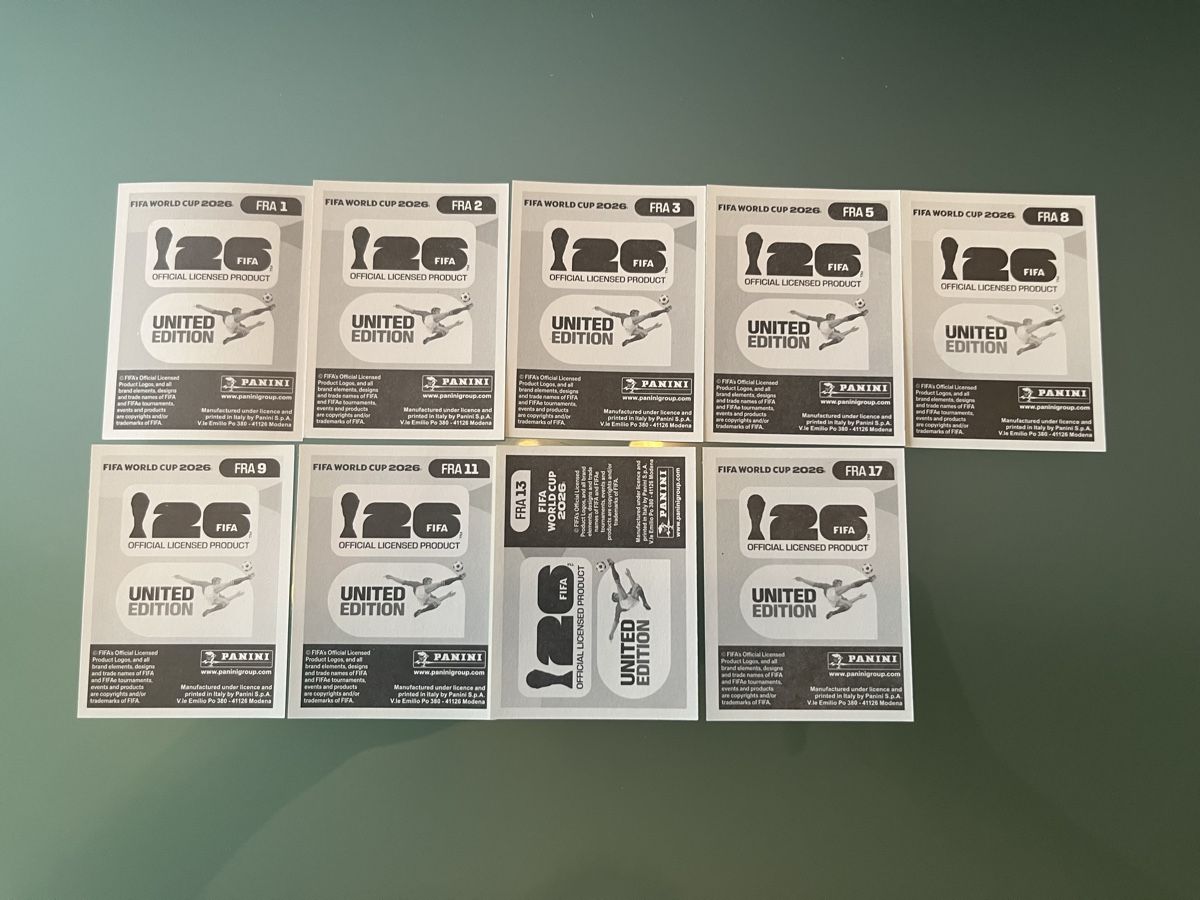 Panini Carte collezionabili: Paninis, 60 stickers, groupes I & J – Nuovo (secondo la descrizione) da Corgémont venduto da dam_8lw7