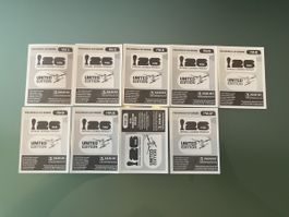 Paninis, 60 stickers, groupes I & J