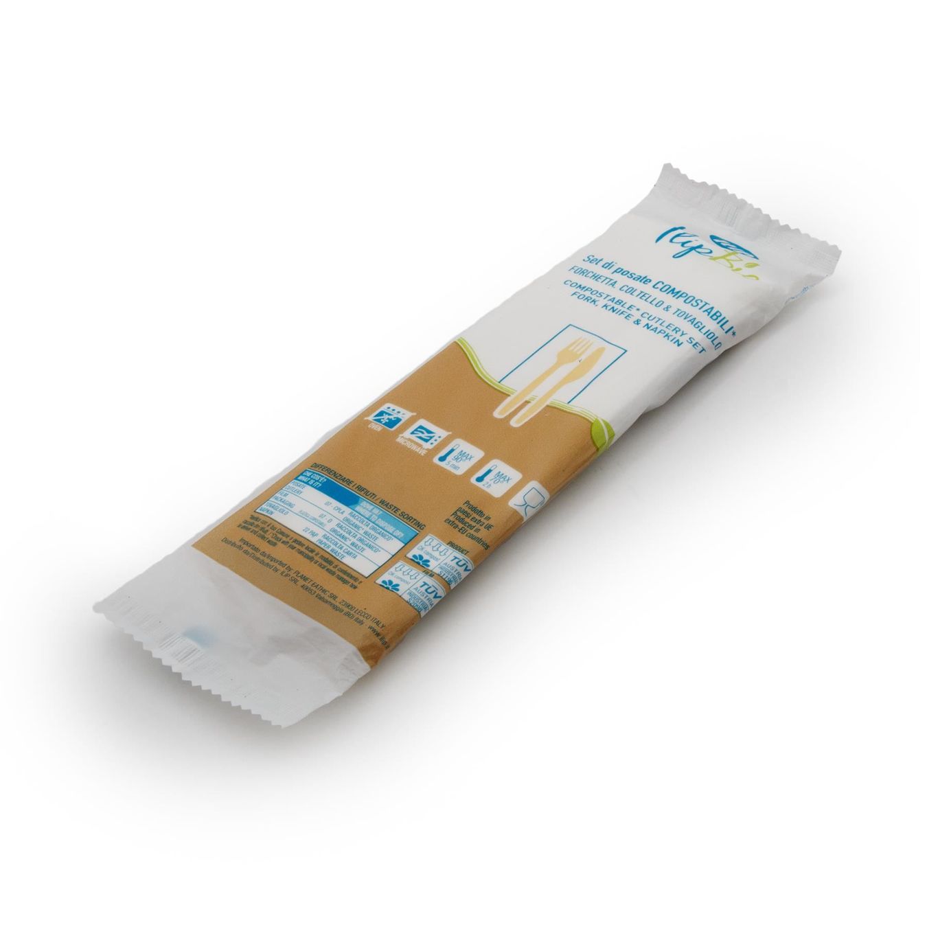 Bestecksets: 500 x cpla biokompostierbares Besteckset – Neu und originalverpackt aus Viganello von Andreasubzero