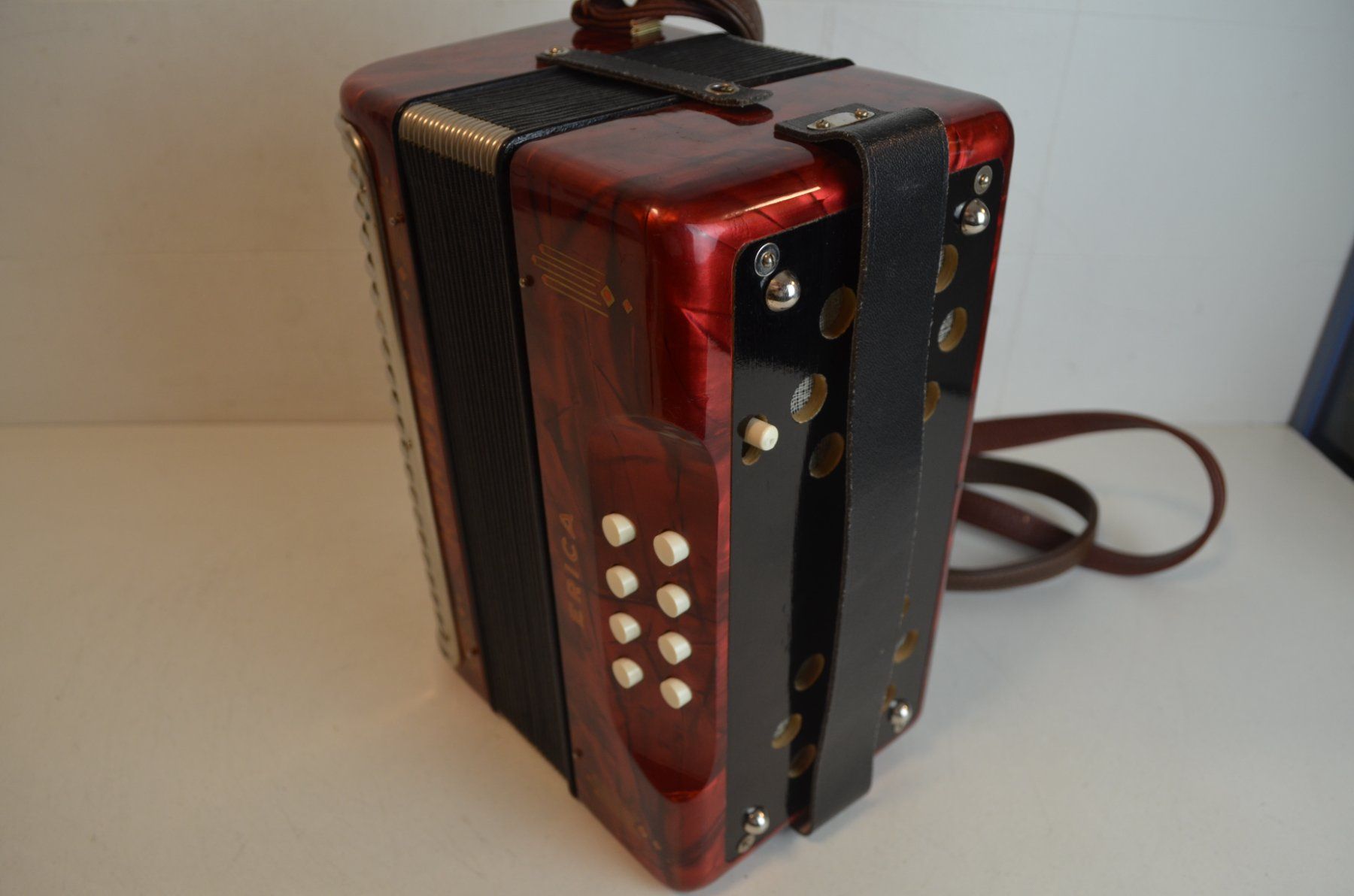 Hohner Strumenti musicali: Akkordeon diatonisch Hohner Erica – Usato da Zürich venduto da baumusik 8
