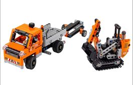 Lego Technic 42060 Strassenbau-Fahrzeuge