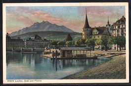AK Luzern, Quai und Pilatus