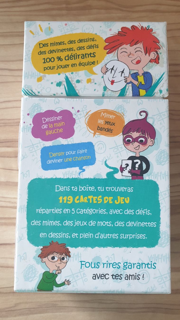 Giochi: Jeu "mon jeu 100% rire et défis" – Usato da Delémont venduto da bouboute01 1