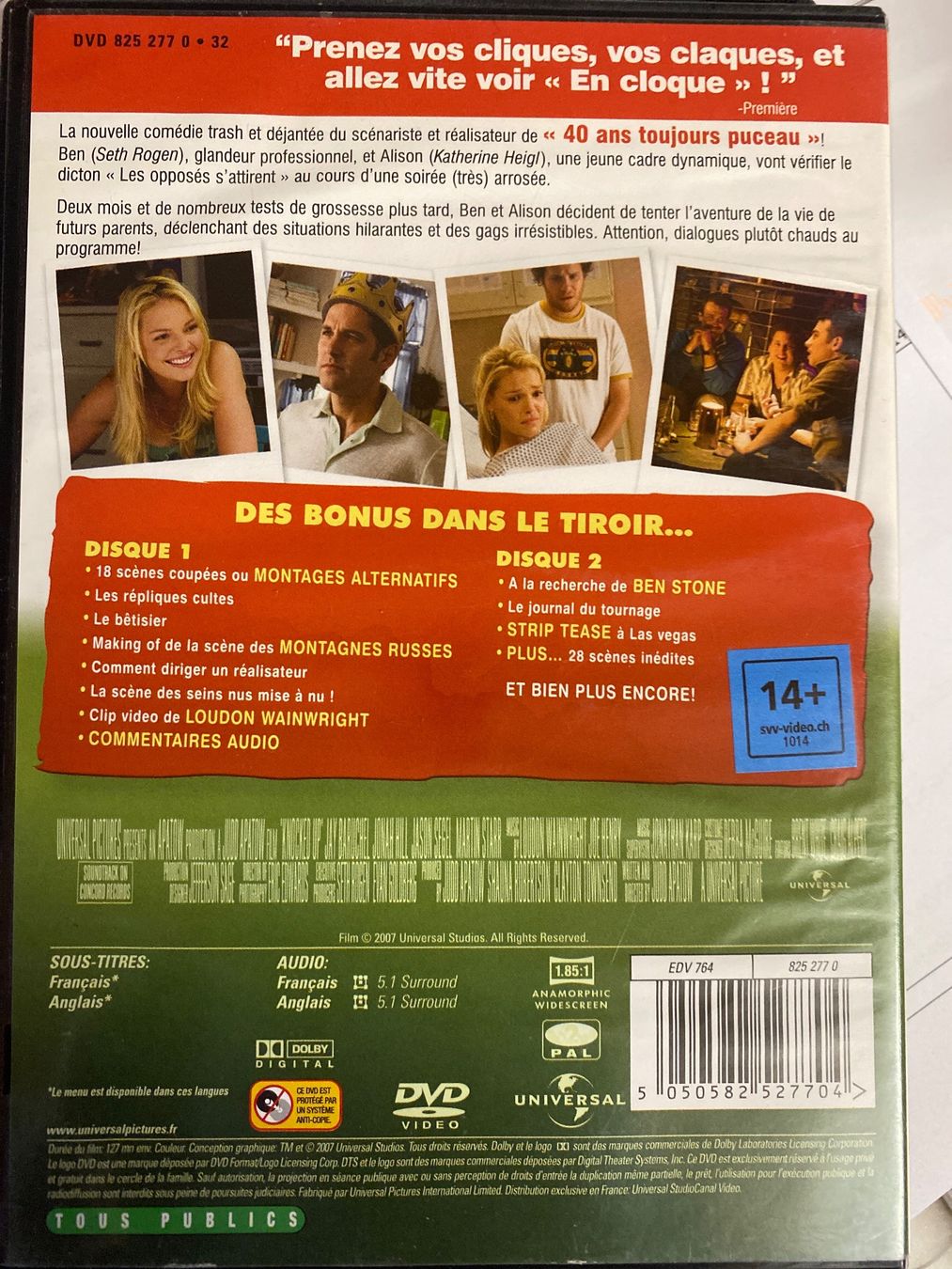 Tutti i DVDs: DVD - En cloque - Édition Spéciale 2 DVD – Usato da Le Brassus venduto da cinema13 1
