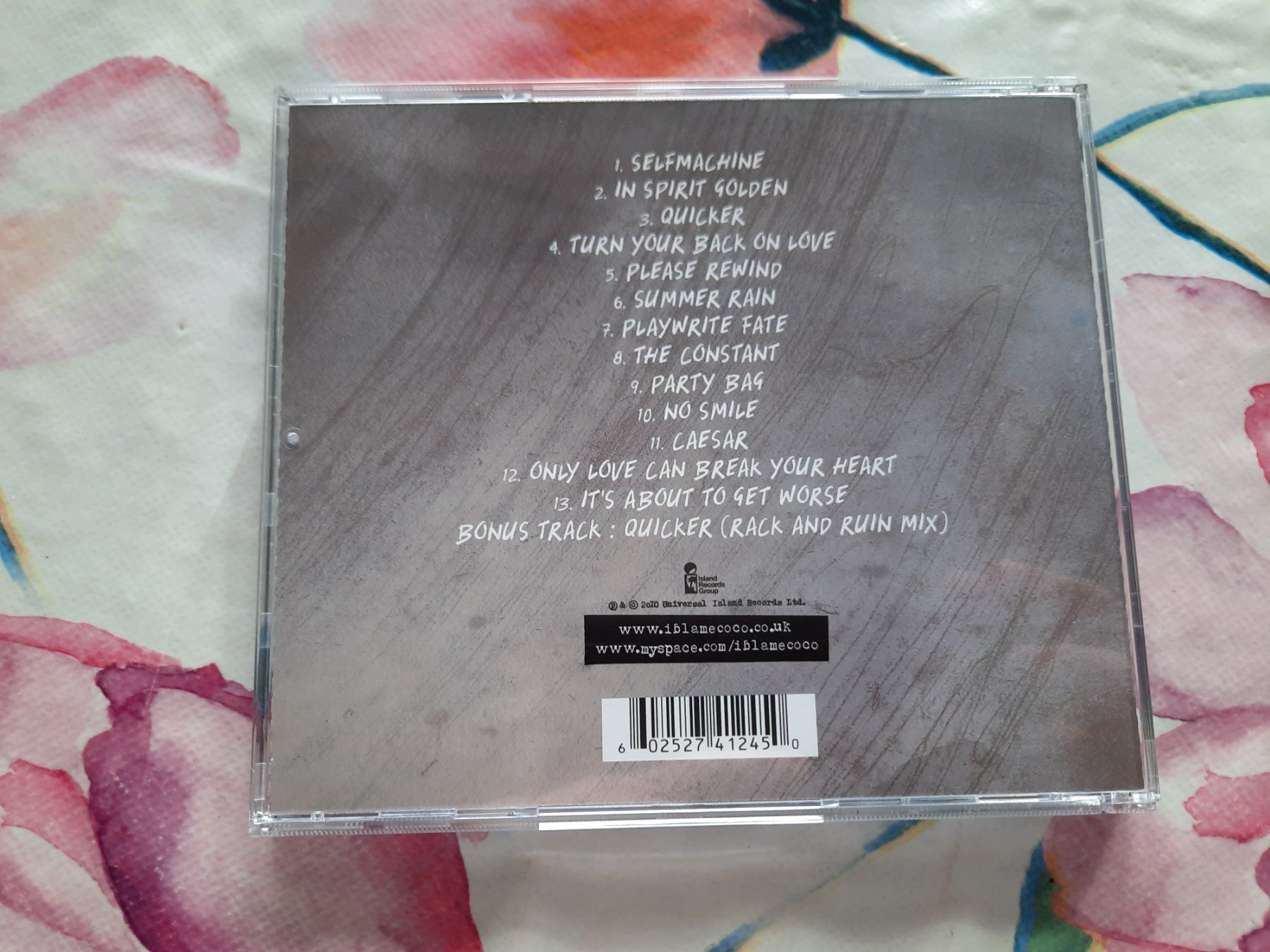 CDs: CD The Constant - I blame Coco (Electro, synth pop) – D'occasion à Pully par bro_n52j 1