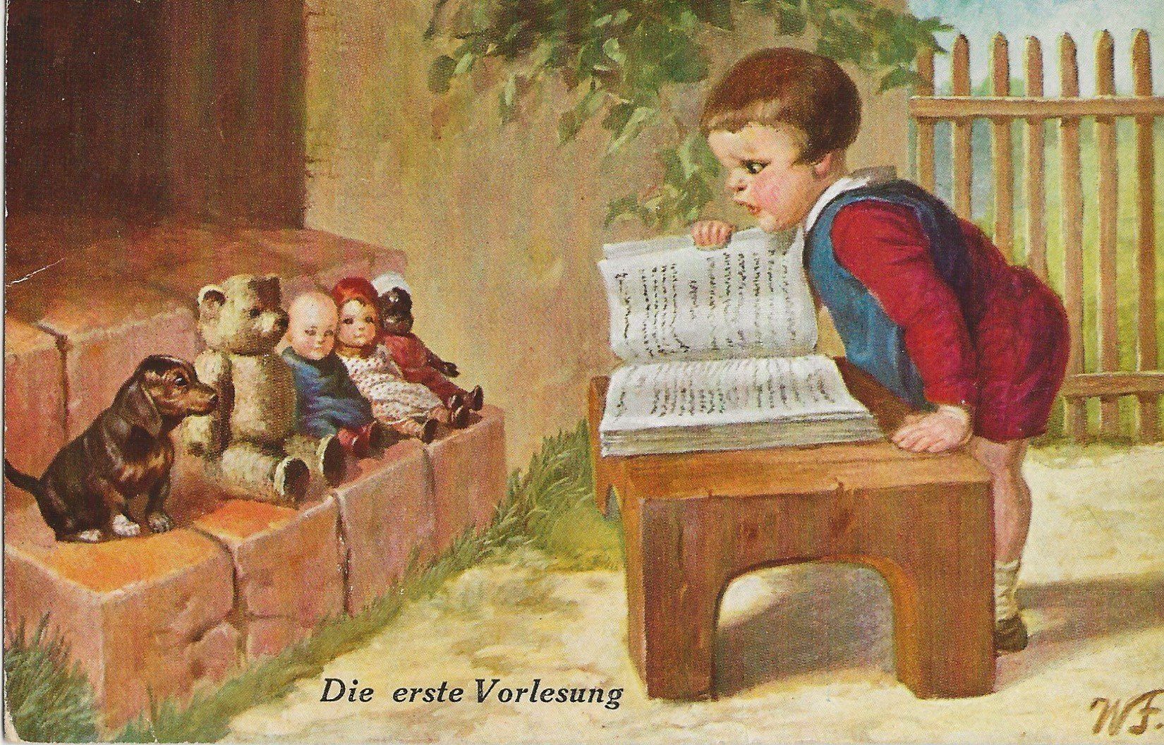Cartoline postali: Teddybär, Puppen, Spielzeug – Usato da Frauenfeld venduto da Merk52
